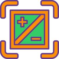 Exposure Creative Icon Design vector