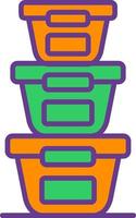 Container Creative Icon Design vector