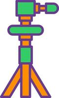 Tripod Creative Icon Design vector
