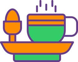 Breakfast Creative Icon Design vector