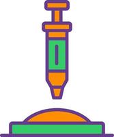 Thermal Paste Creative Icon Design vector