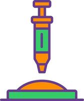 Thermal Paste Creative Icon Design vector