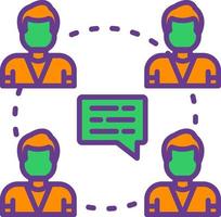 Communication Creative Icon Design vector