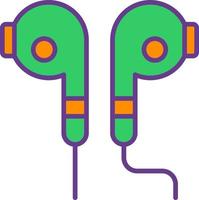 Earbuds Creative Icon Design vector