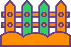 Fence Creative Icon Design vector