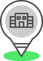 Location Creative Icon Design vector