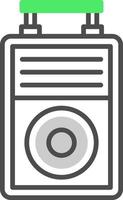 Speaker Creative Icon Design vector