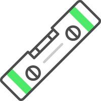 Spirit Level Creative Icon Design vector