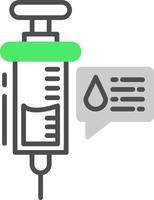 Syringe Creative Icon Design vector