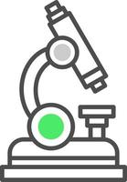 Microscope Creative Icon Design vector