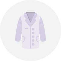 Lab Coat Creative Icon Design vector