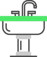 Sink Creative Icon Design vector