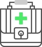 First Aid Kit Creative Icon Design vector