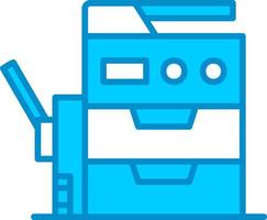 Copy Machine Creative Icon Design vector