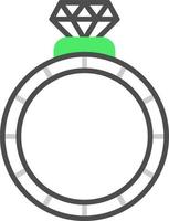 Ring Creative Icon Design vector