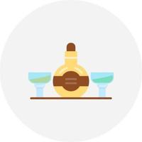 Cognac Creative Icon Design vector