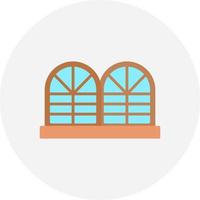 Window Creative Icon Design vector