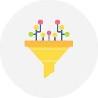 Filter Creative Icon Design vector