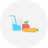 diseño de icono creativo de comida dietética vector