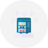 Vending Machine Creative Icon Design vector