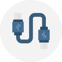 Usb Connection Creative Icon Design vector