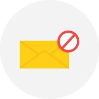 Email Block Creative Icon Design vector