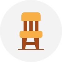 Chair Creative Icon Design vector