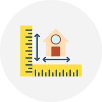 Measure Creative Icon Design vector