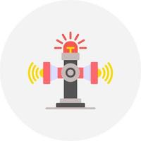 Siren Creative Icon Design vector