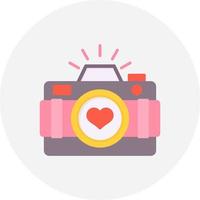 Camera Creative Icon Design vector