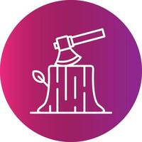 Axe Creative Icon Design vector
