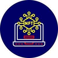 Nft Creative Icon Design vector