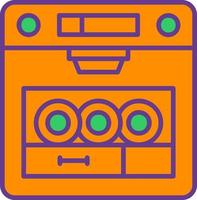 Dishwasher Creative Icon Design vector
