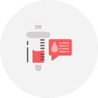 Syringe Creative Icon Design vector