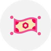 Magic Carpet Creative Icon Design vector