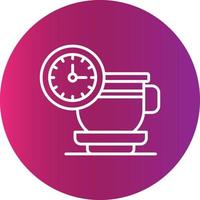 Tea Time Creative Icon Design vector