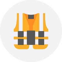 High Visibility Vest Creative Icon Design vector