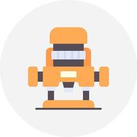 Router Machine Creative Icon Design vector