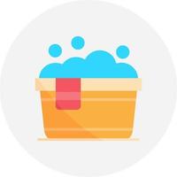 Laundry Creative Icon Design vector