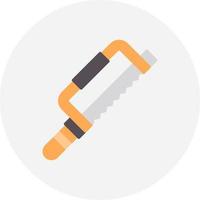 Coping Saw Creative Icon Design vector