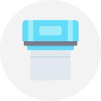 Paper Towel Creative Icon Design vector