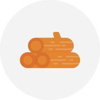 Log Creative Icon Design vector