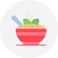 Porridge Creative Icon Design vector