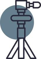 Tripod Creative Icon Design vector