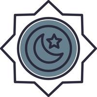 Muslim Creative Icon Design vector