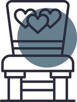 Chair Creative Icon Design vector