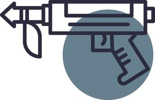 Speargun Creative Icon Design vector