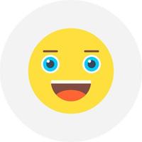 Happiness Creative Icon Design vector