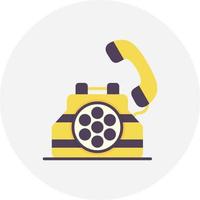 Telephone Creative Icon Design vector