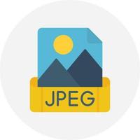 Jpeg Creative Icon Design vector